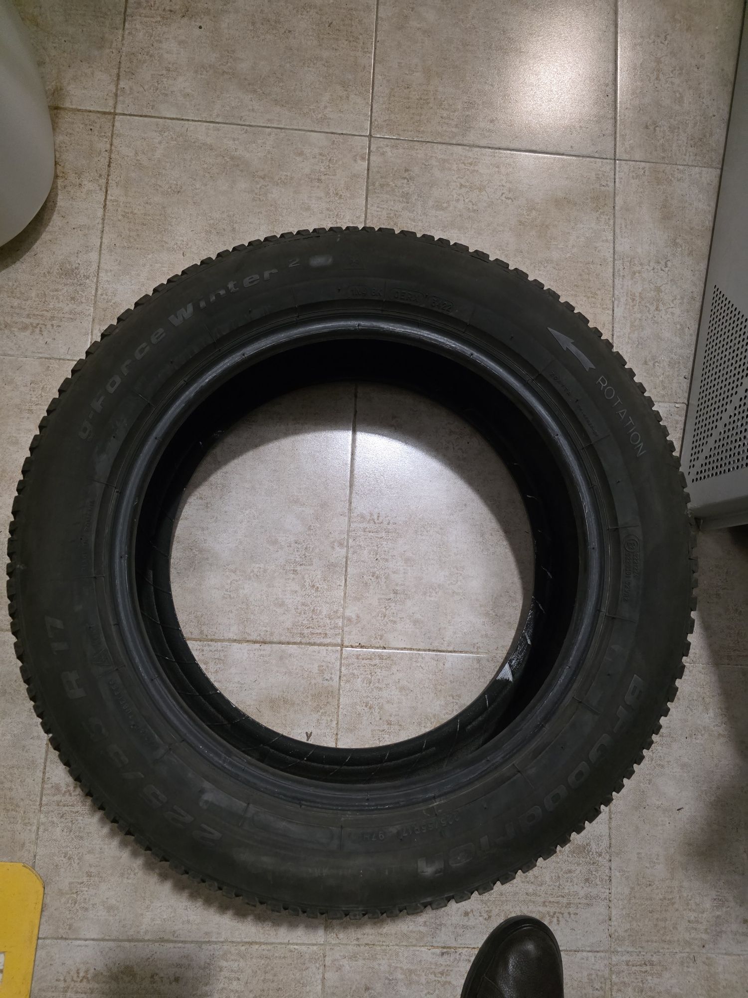 225/55 R17 Bf goodrich G-FORCE WINTER2 GO