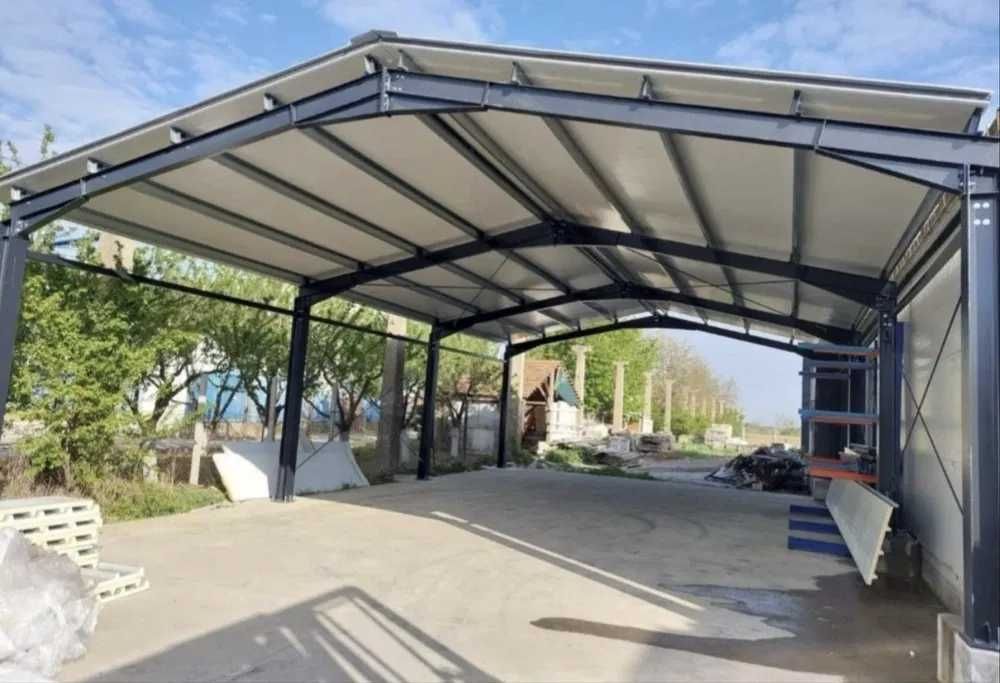 Confecționăm hale metalice pe comandă orice dimensiuni dorite.