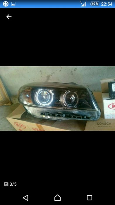 Продам б/у фары от Киа Саренто 2015г
