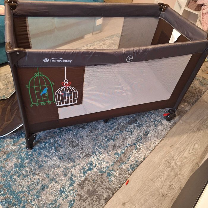 Patut pliabil cu saltea