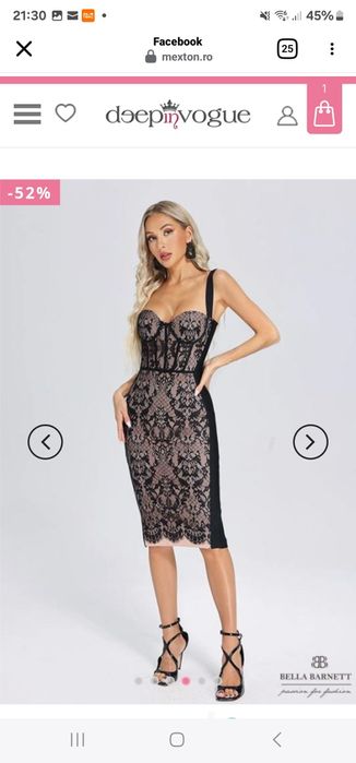 Rochie noua m38 Bella Barnet