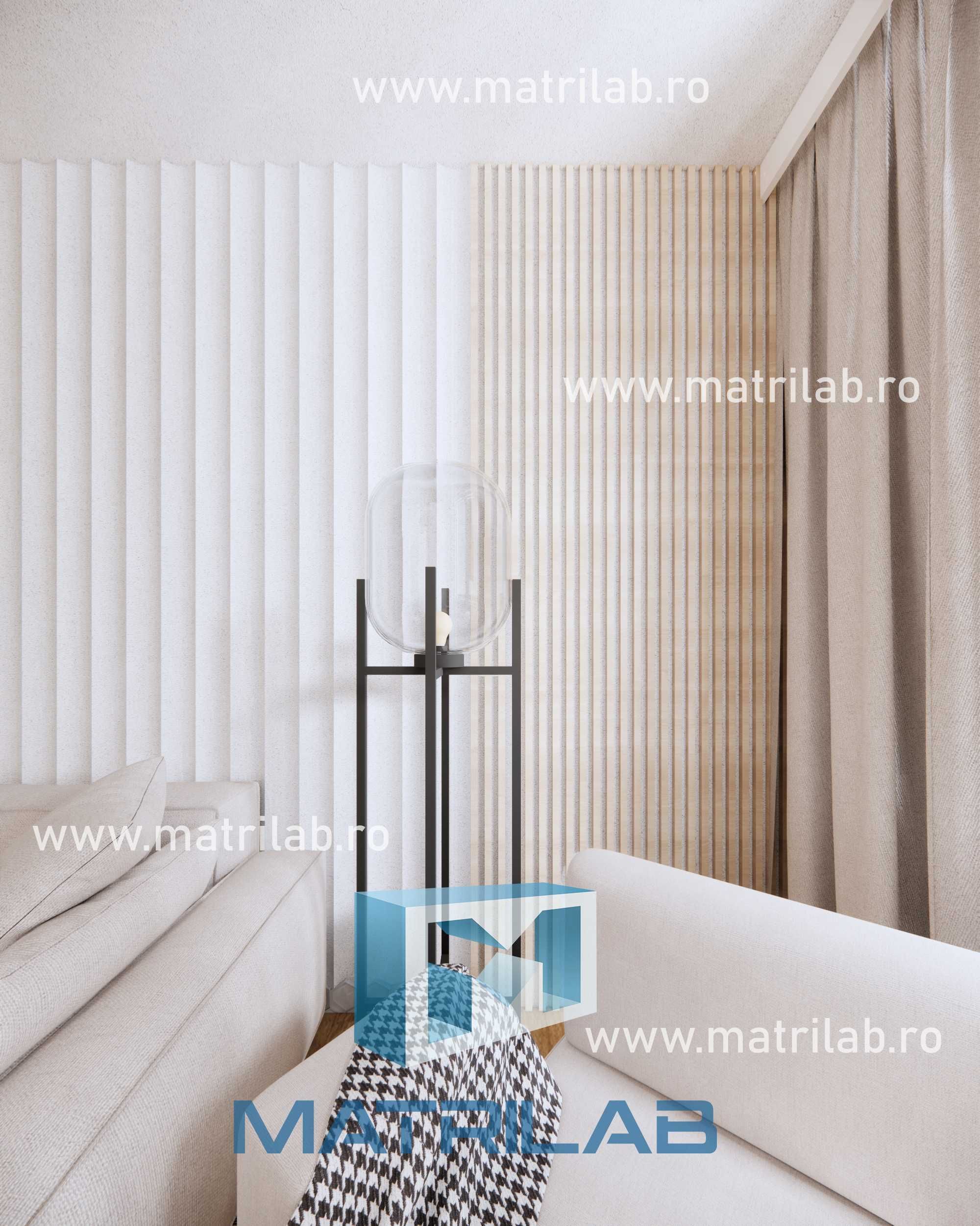 Matrite panouri decorative interior 3D -reteta si instructiuni incluse