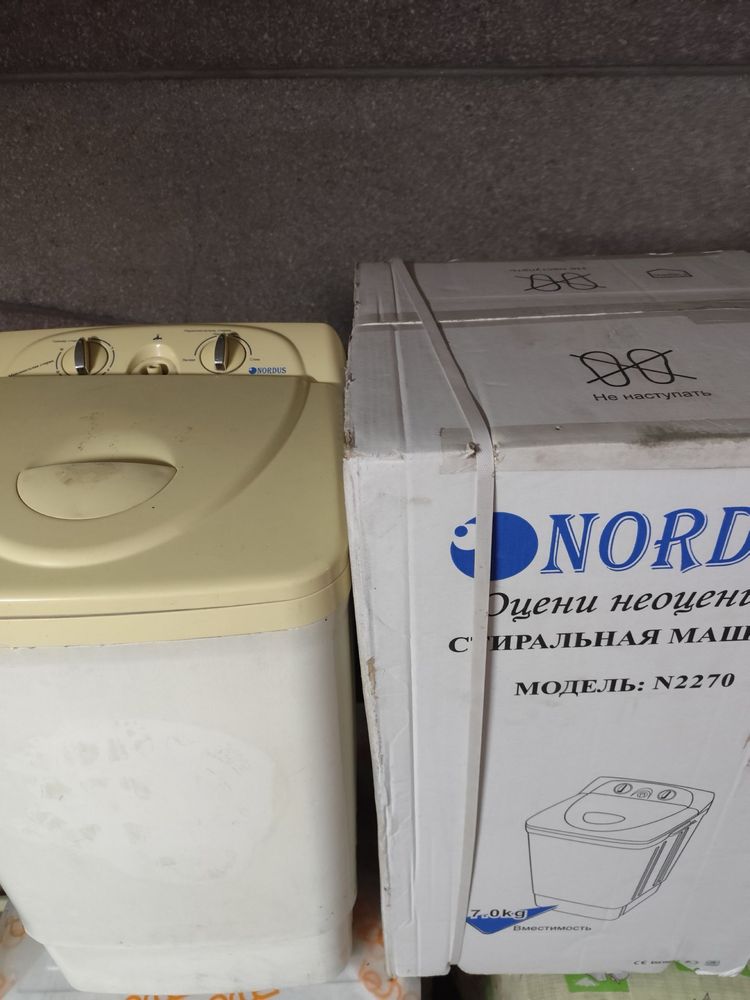 КИР МОШИНА Ручная NORDUS 399 минг сумга сотилади