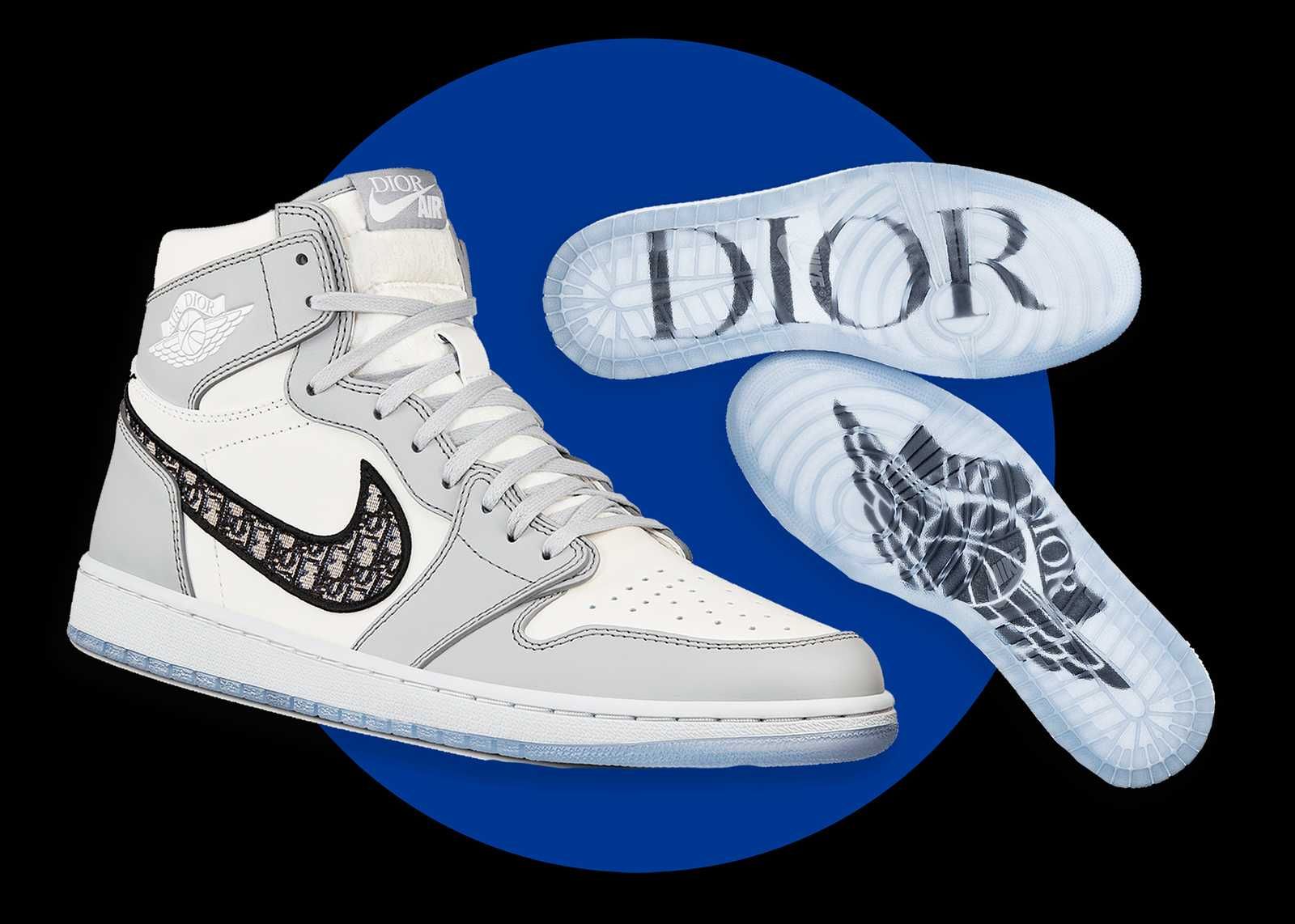 Топовые кроссовки Nike Air Jordan & dior