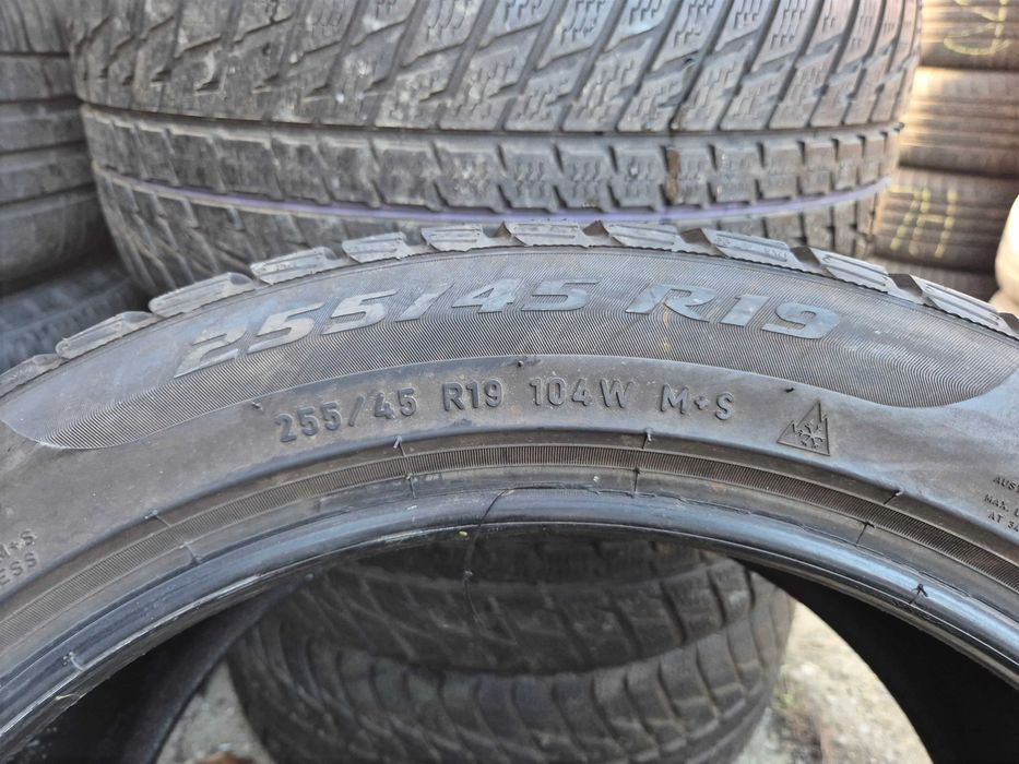 2 Anvelope de IARNA - 255/45/19 - PIRELLI Pentru TESLA DOT 2021