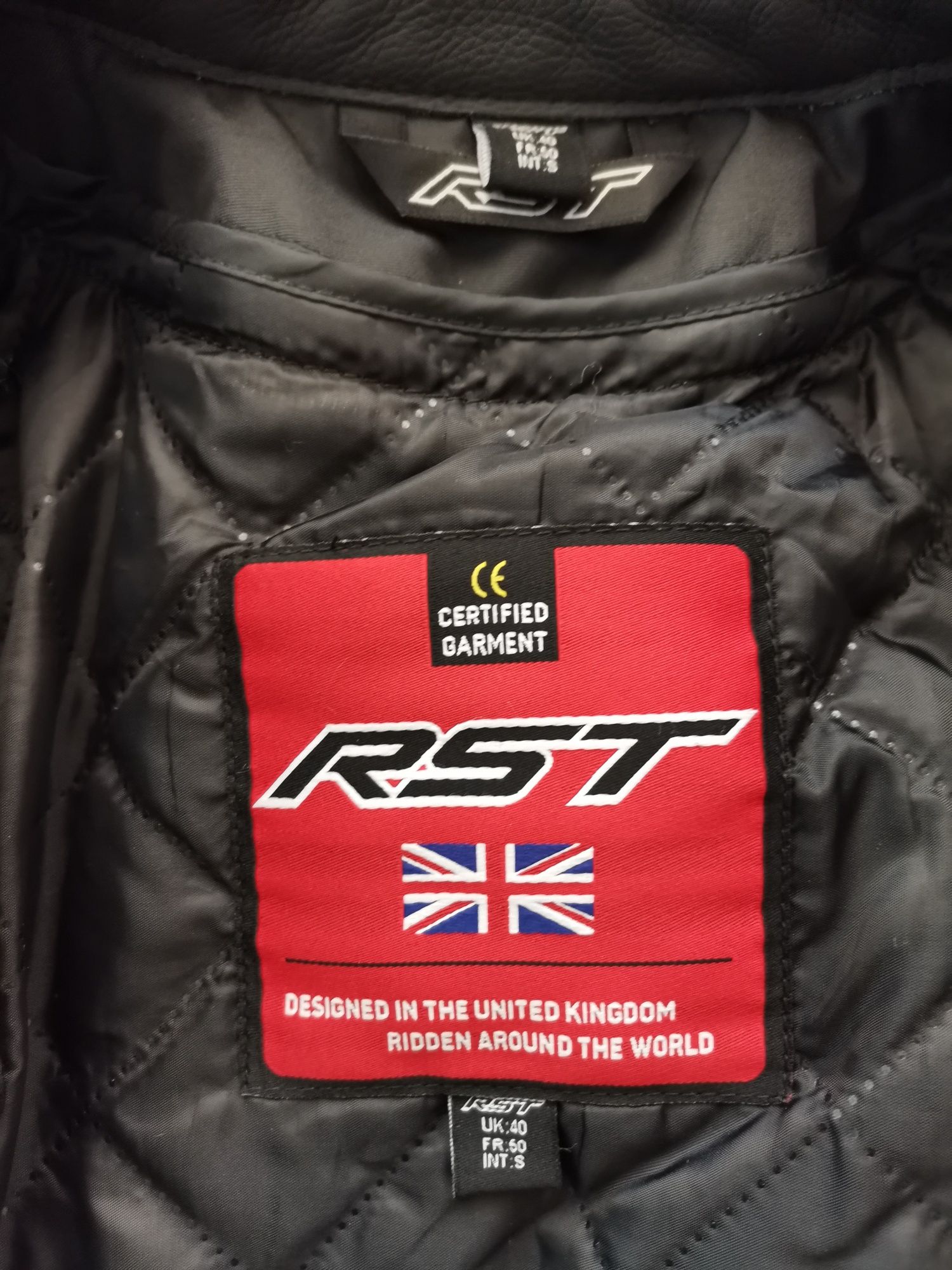 Кожено яке за мотор RST S1