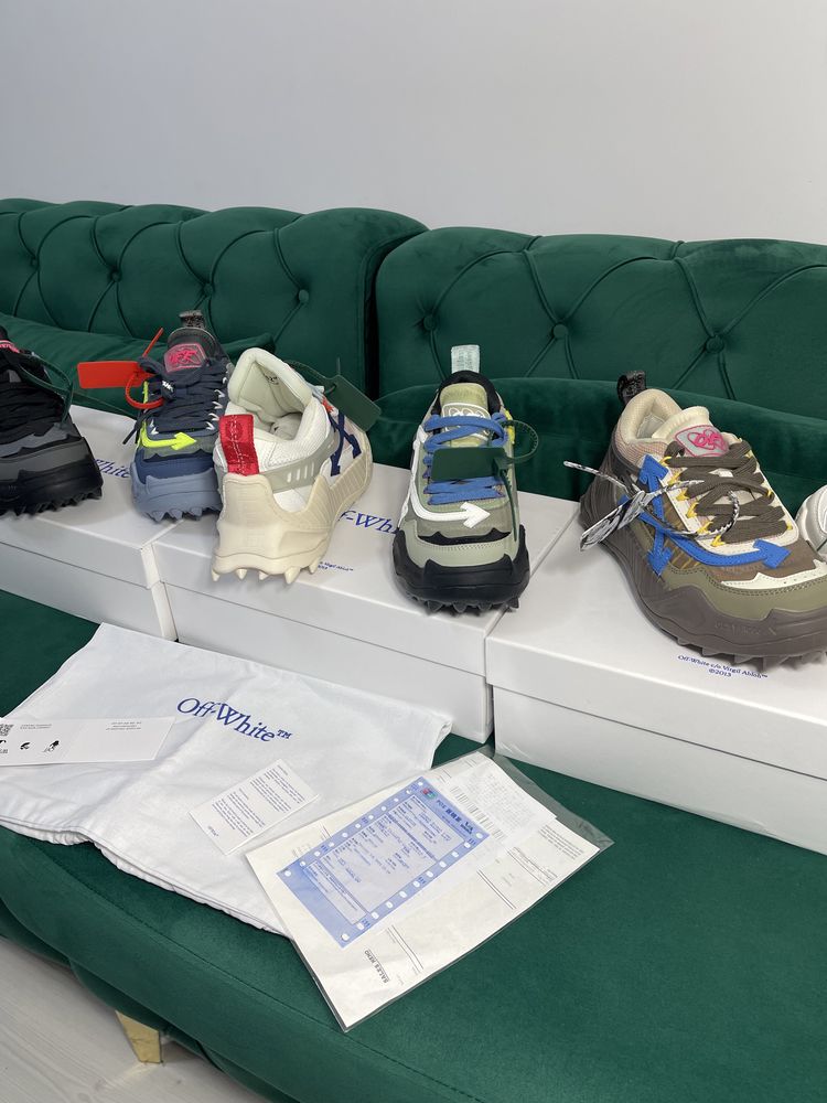 Adidasi Off White ODSY calitate Premium piele naturala Full Box