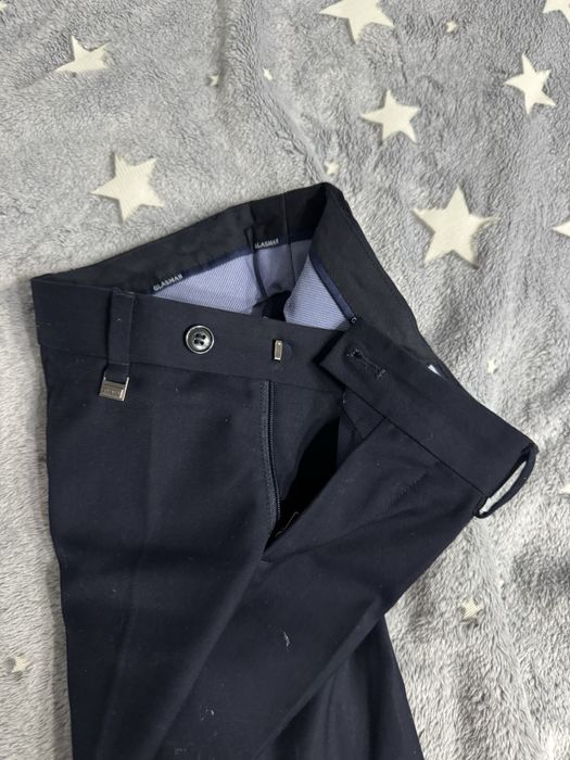 Школьные брюки синие Glasman на рост 122