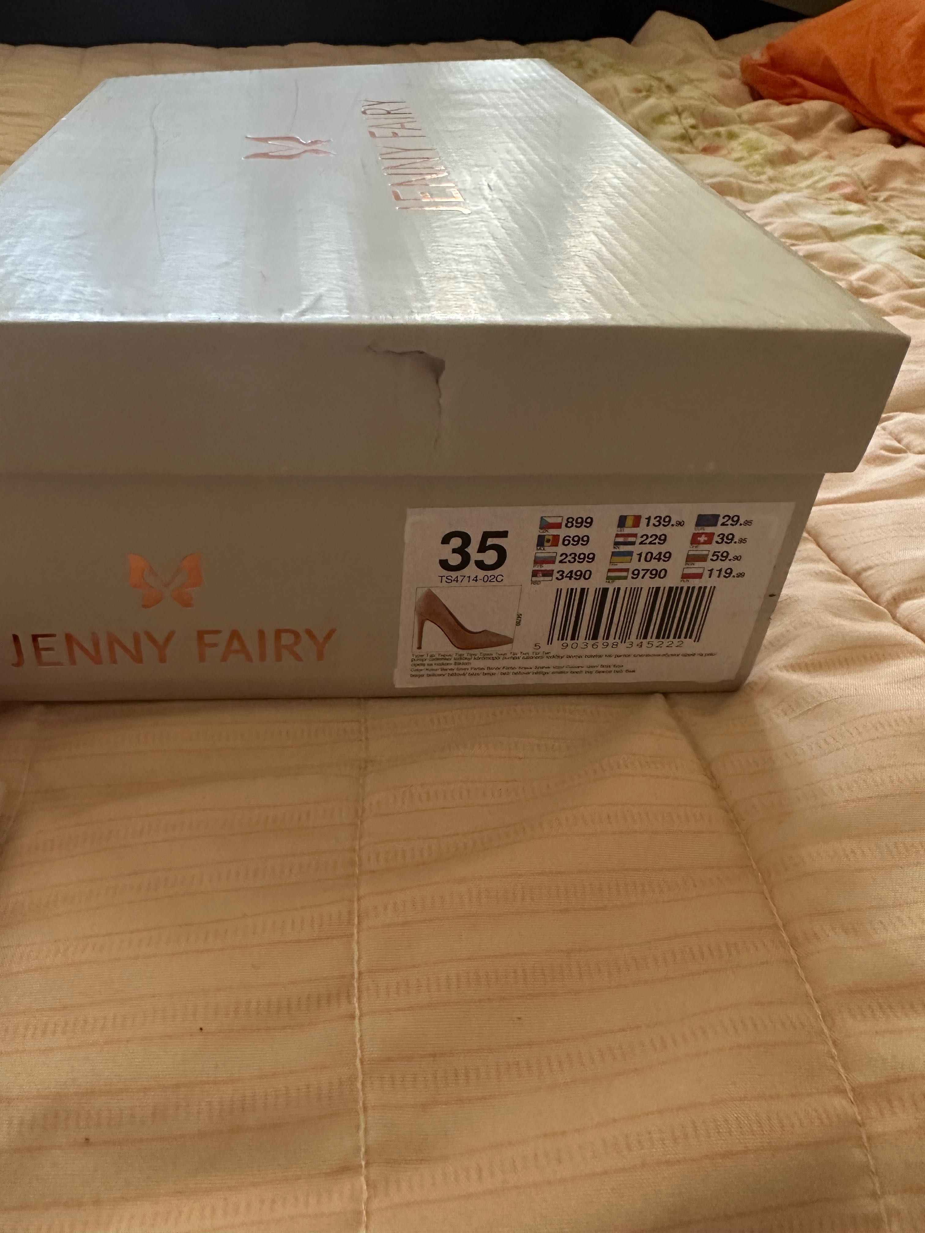 Обувки на ток Jenny Fairy