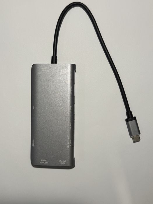 Adaptor LMP USB-C Mini Dock, HDMI, USB 3.0, Ethernet, SD/MicroSD,USB-C