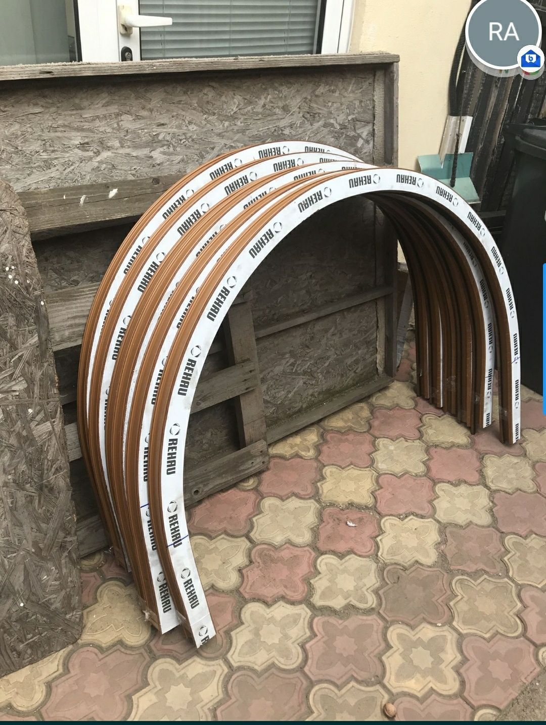 Curbam profile pvc (arcade)și site