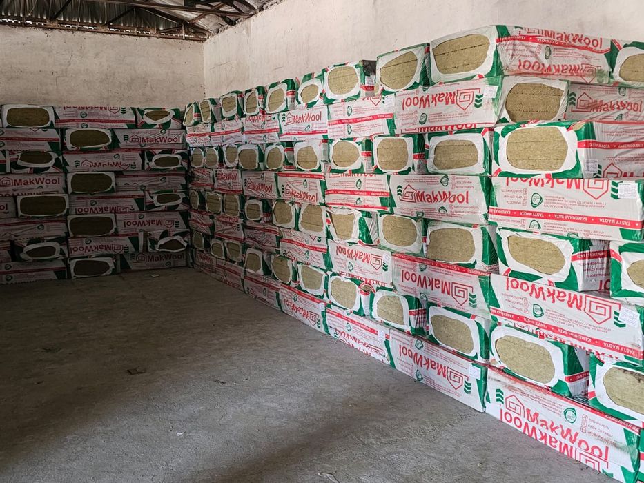 Каменная вата ОПТОМ по низким ценам в рассрочку