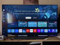 QLED Smart SAMSUNG 85Q80C, Ultra HD 4K + soundbar samsung HW-Q60C