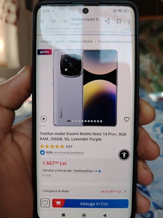 Telefon retmi note 14pro+ 5G