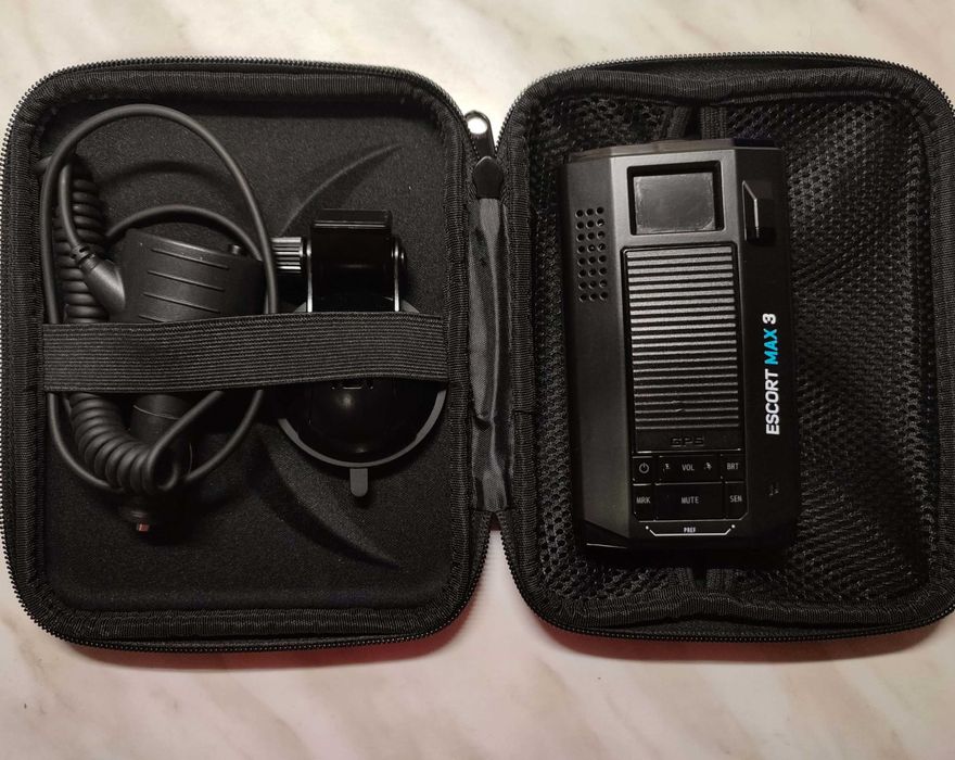 Detector radar Escort Max 3 folosit GPS autoinvatare oled color