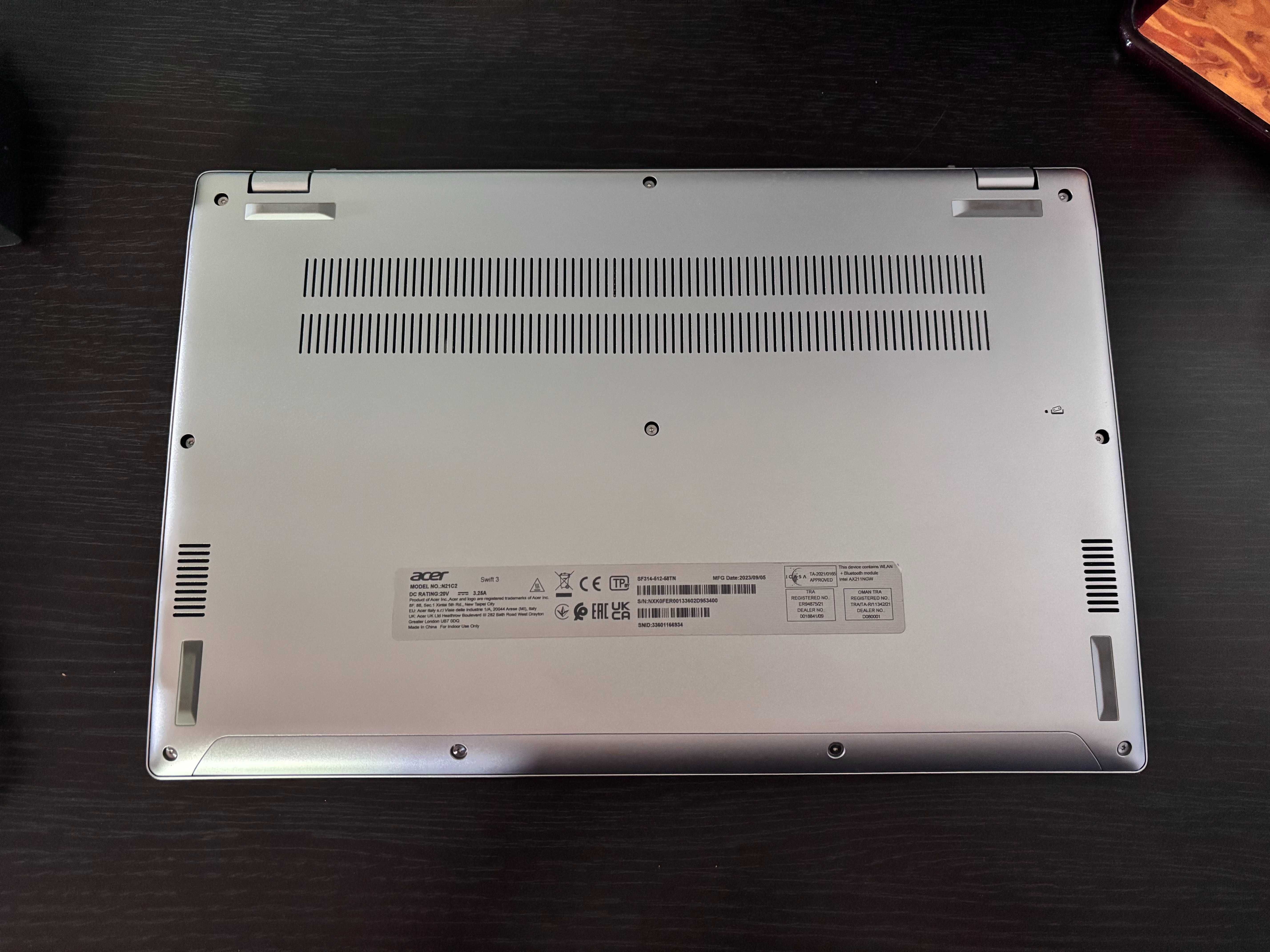 Acer Swift 3. i5 12gen. Iris Xe. Ram 8gb. Экран 2,5к + подарок