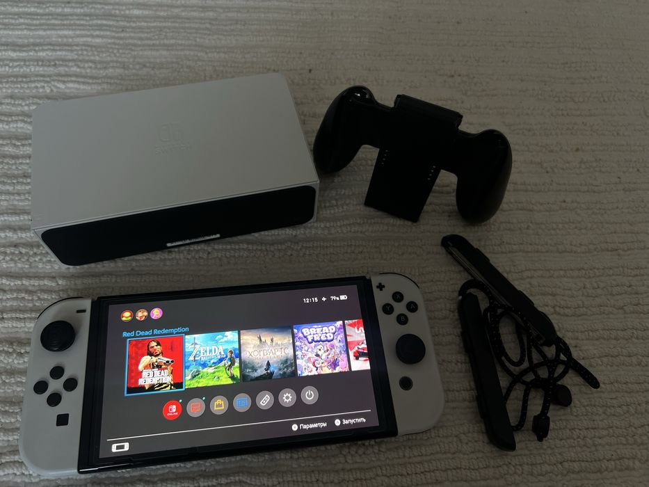 Прошитый Nintendo Switch Oled