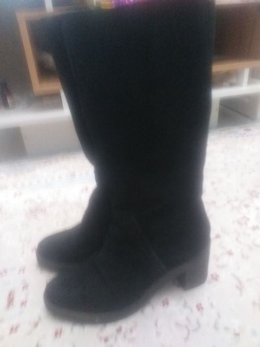 Сапоги замшевые Россия