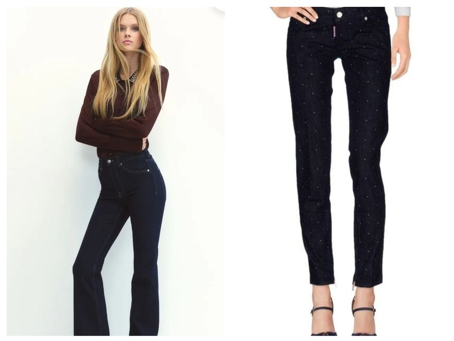 ZАRA, H&M, DSQUARED Дамски дънки