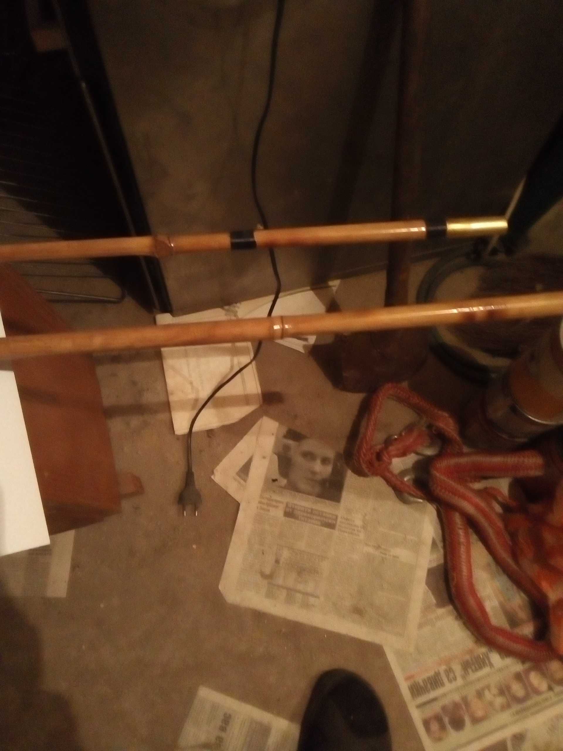 Риболовна пръчка/бамбучка/ + телескоп
