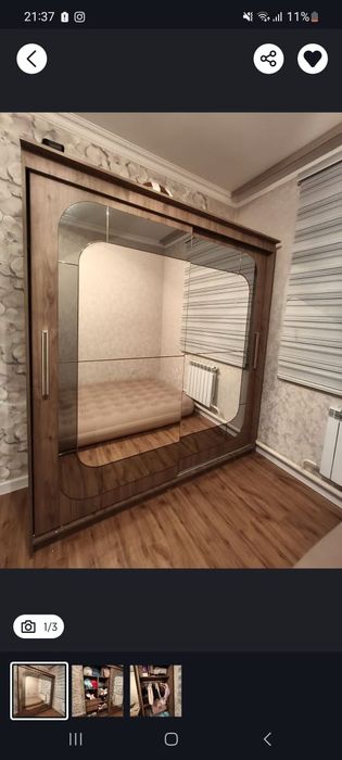 Шкаф купе сатылады!