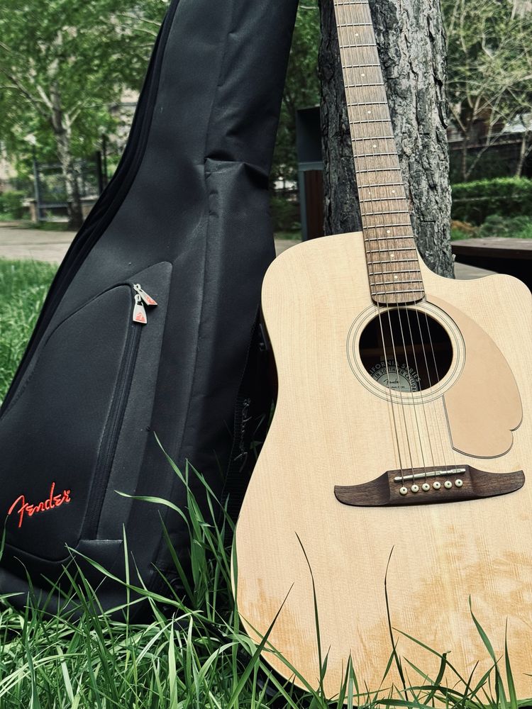 Гитара Fender Redondo Player коричневый