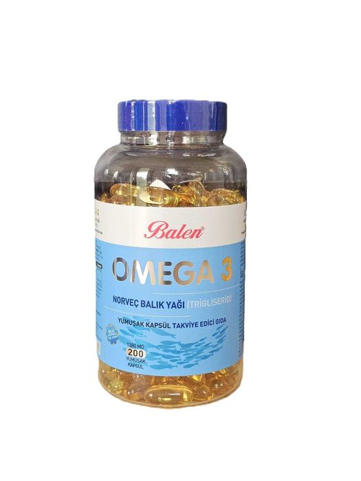 Balen Omega 3 1380 mg 200 капсули за сърце мозък и имунитет