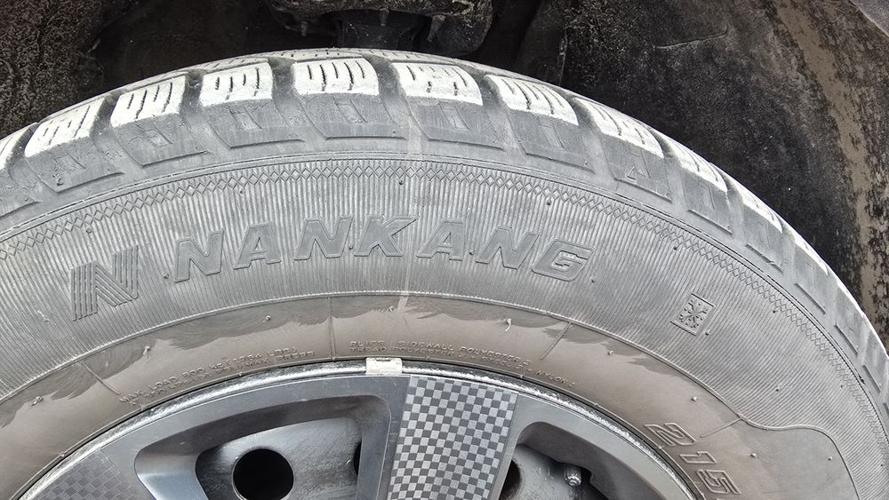 Джанти със зимни гуми