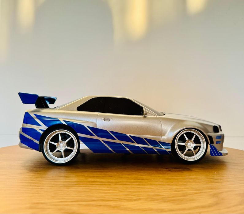 Кола с дистанционно, Jada, Fast And Furious, Nissan Skyline GTR