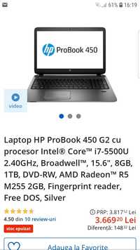 Laptop hp probook