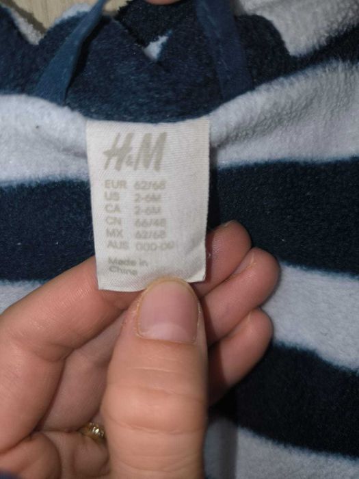 Combinezon sac bebeluși, H&M, mărimea 62/68