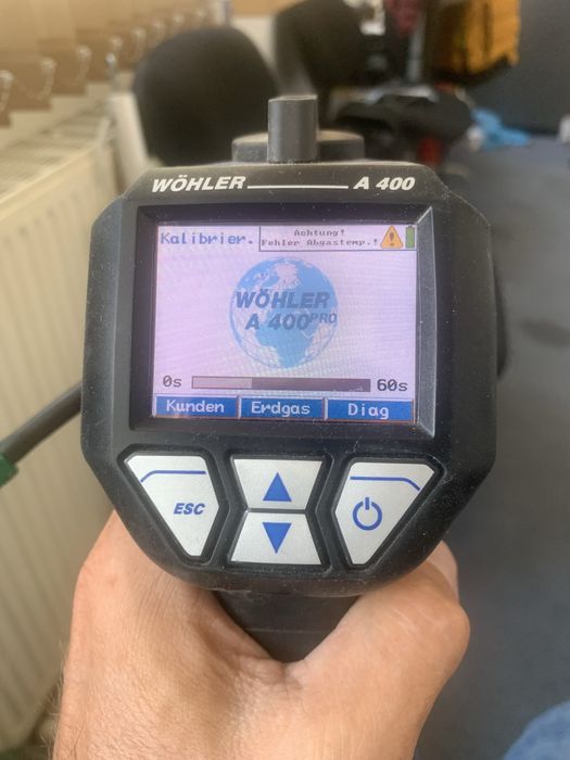 Analizor gaze wohler A400