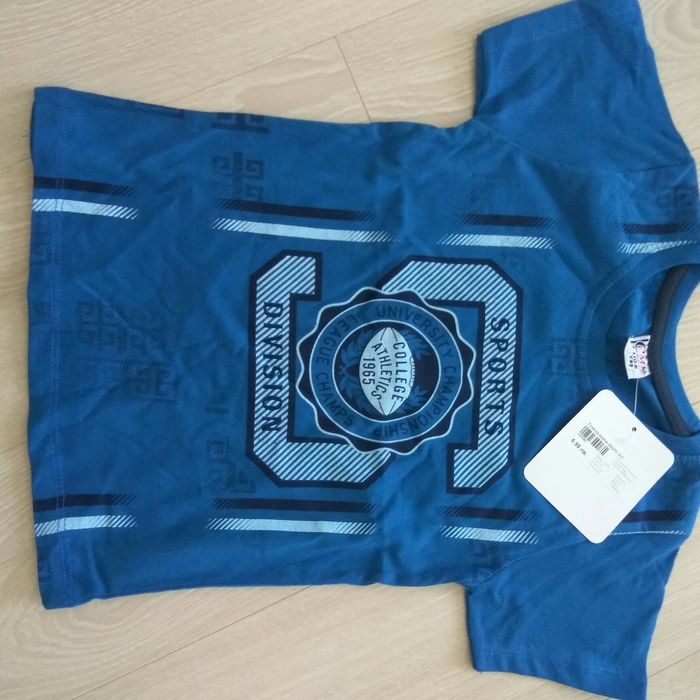 Детска тениска с къс ръкав, размер 110 см