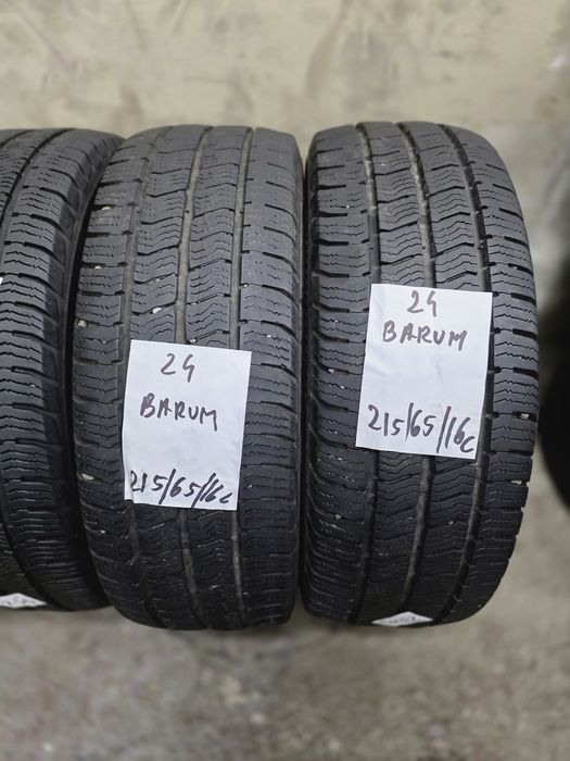 4×215/65/16c M+S.BARUM 2024.Stare excelenta.