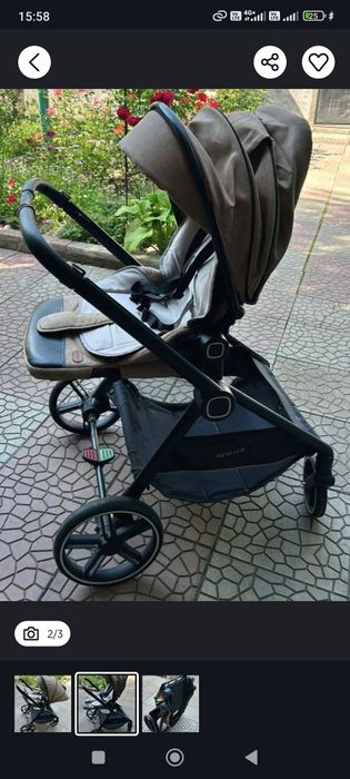 Срочно коляска зимняя и летняя каляска