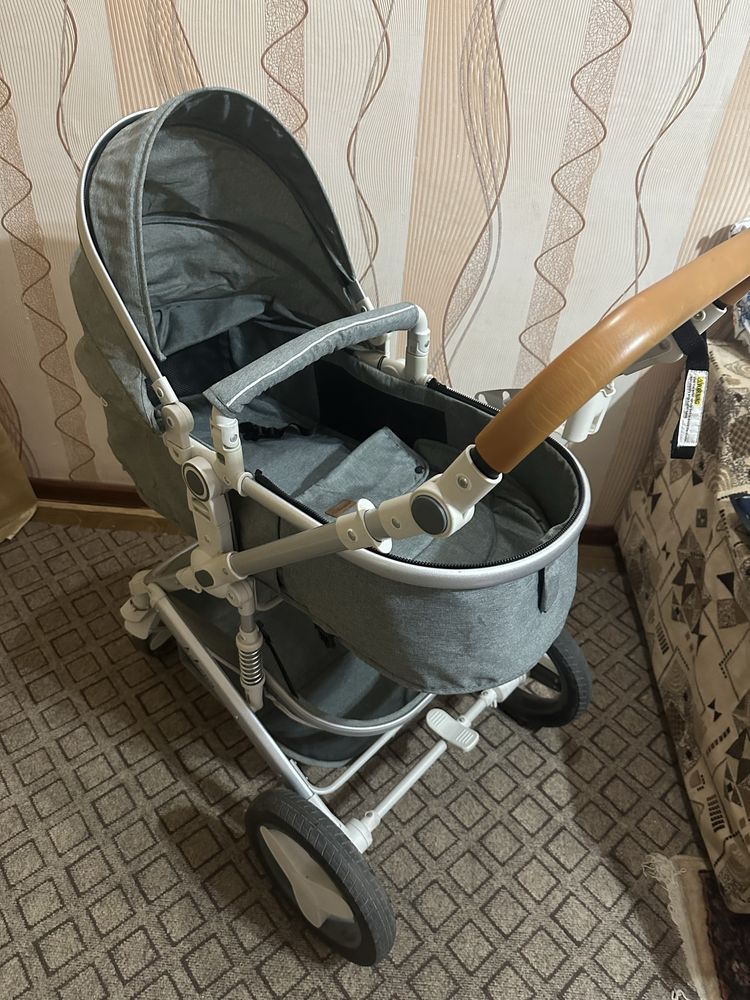 Продается коляска с автокреслом