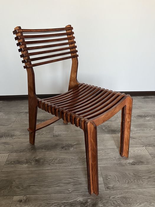 Стул из берёзовой фанеры — прочный, стильный, своё производство