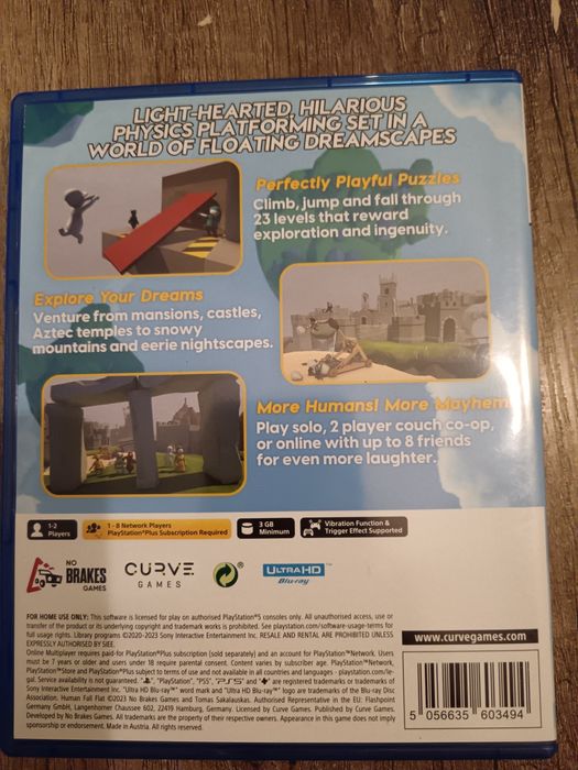 Vând sau schimb Human Fall Flat - Dream edition