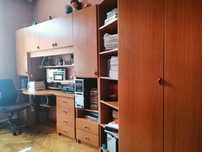 Mobila tineret living/dormitor culoare cires
