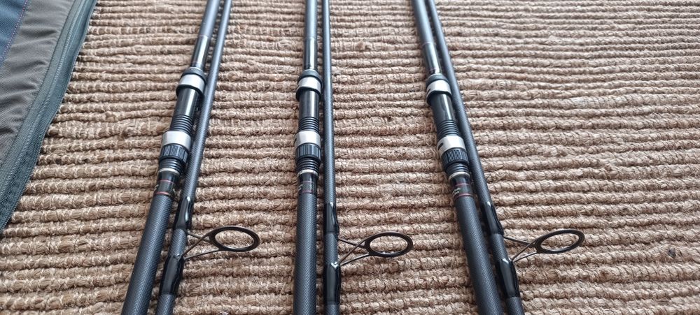 Set de 3 lansete crap Select Baits Elite-D 3,96m inel 50mm