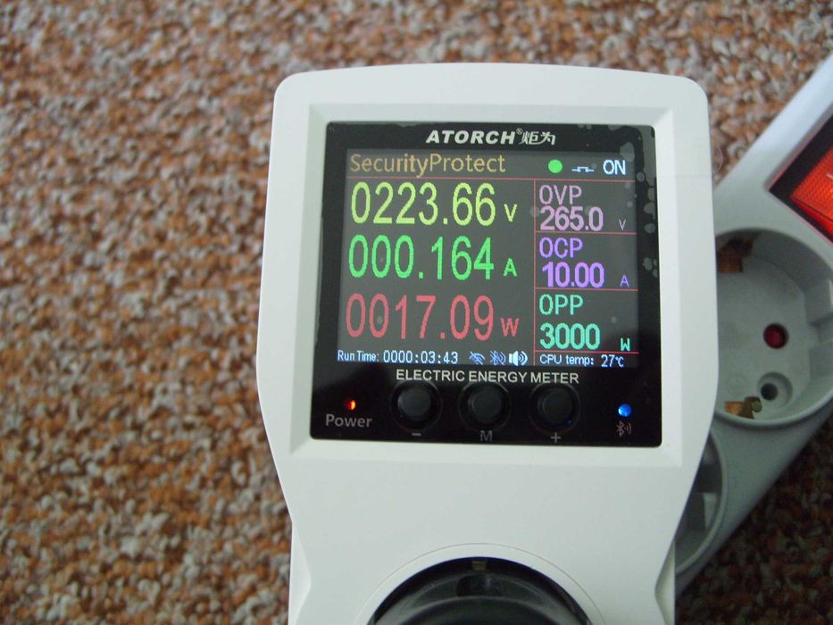 Професионален енергометър с Bluetooth и WiFi. Българско ръководство