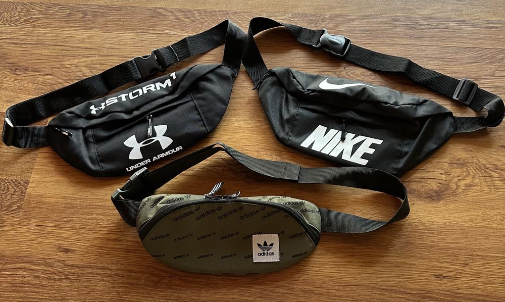 Чанти за през кръста (тип банан) Nike,Adidas,Under Armour