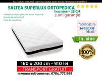 Saltea 160x200 - SuperLux Ortopedica+ 33 dimensiuni