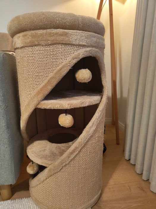 Stâlp de zgâriat sisal Diogenes Diagonal Basic