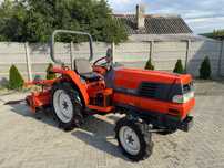 tractor japonez Kubota 24 cai 4x4 cu freza nu Yanmar Iseki
