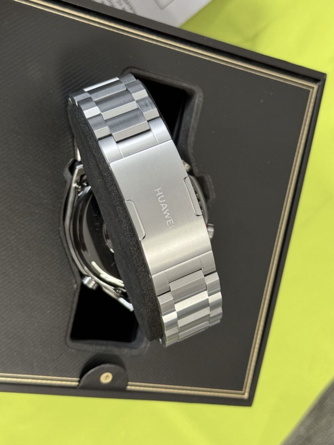 *** КАТО НОВ 48mm Huawei Watch Ultimate Гаранция Yettel 2027 Green