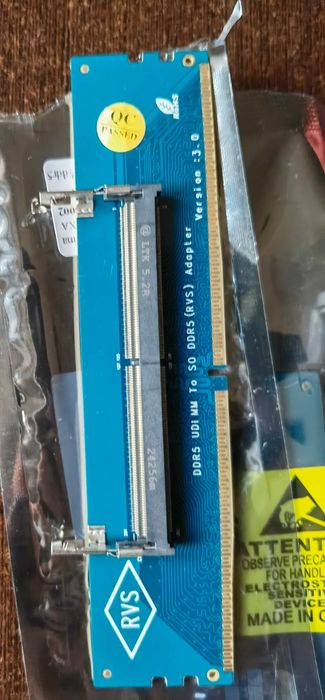 Adaptor DDR5 de la SO-DIMM la DIMM - 2 bucati