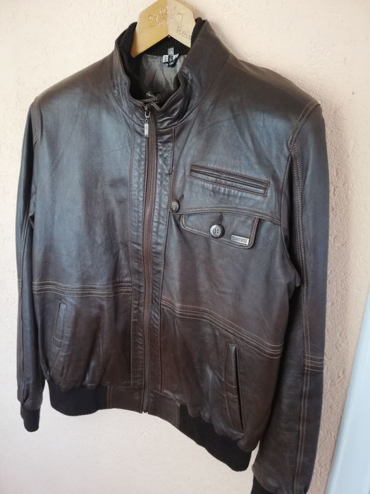 Geaca piele bărbati Wabco mărimea M
