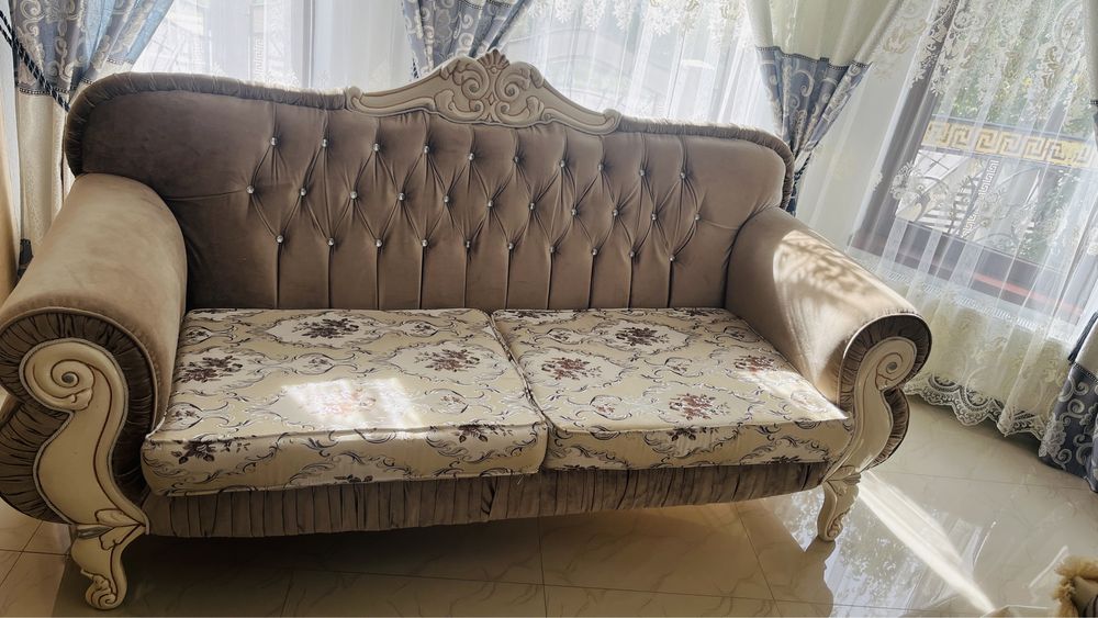 Canapea cu fotolii stil bacok