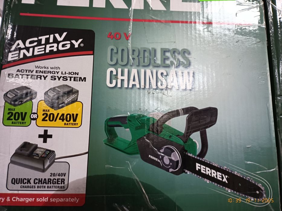 Ferrex cositor și drujba electrica